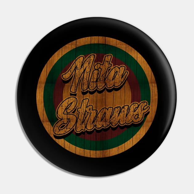 Circle Retro Nita Strauss Pin by Electric Tone