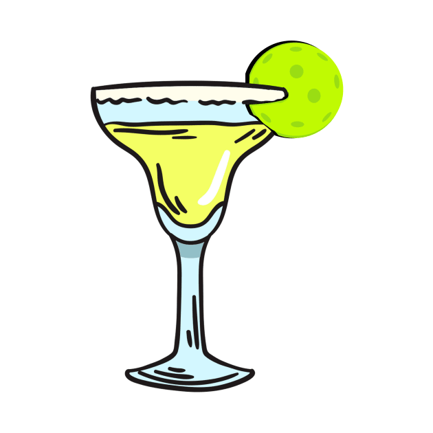 Pickleball Cinco De Mayo Margarita by Little Duck Designs