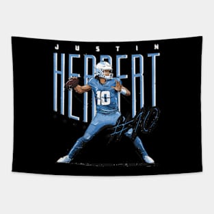 Justin Herbert Los Angenel C Player Tapestry