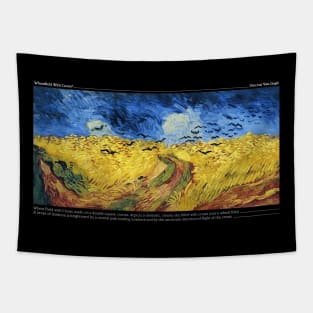 Wheatfield with crows Tapestry