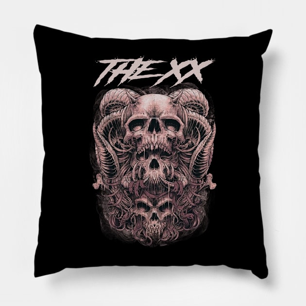 THE XX BAND Pillow by batubara.studio