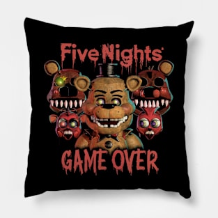 Five Nights At Freddy's Game Over Pillow