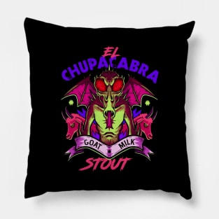 El Chupacabra Goat Milk Stout Pillow