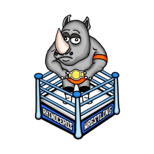 RHINOCEROS WRESTLER T-Shirt