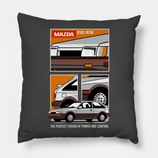 Vintage Turbo Mazda Pillow