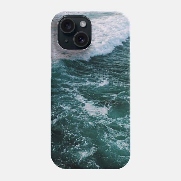 Stormy Ocean Waves Phone Case by AlexandraStr