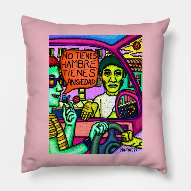 Hambre Pillow by Majenye