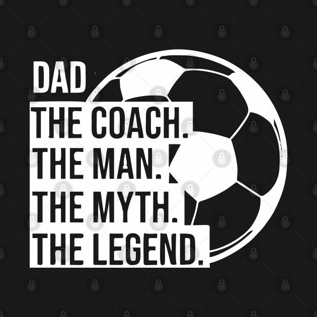 soccer dad the man the myth the legend by Vortex.Merch