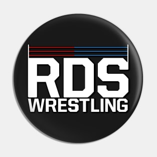 RDS Wrestling - Red and Blue Logo Pin