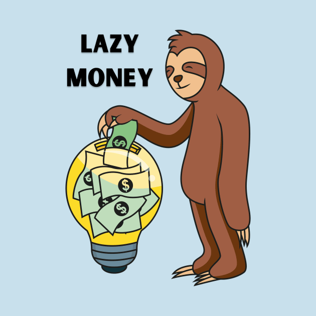 Lazy Money Sloth by PetLolly
