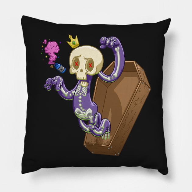 The King Pillow by JoeClarkart