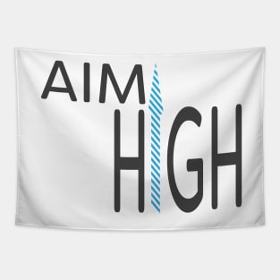 Aim High Arrow up Tapestry