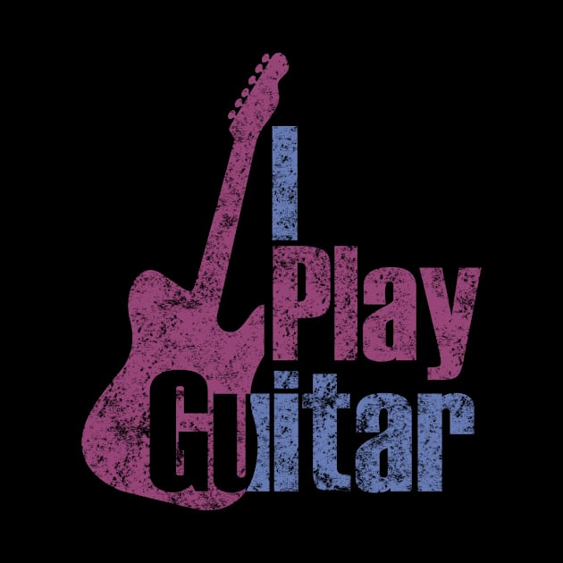 I Play Guitar by Lin Watchorn 