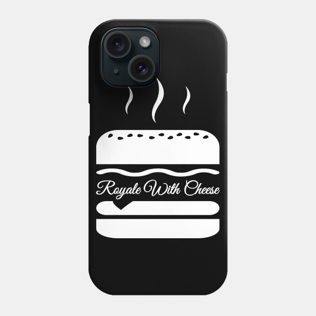 Royale with cheese or quarter pounder with cheese burger Phone Case by FOGSJ