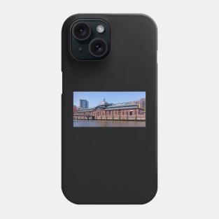 Fish auction hall, fish market, Altona, Hamburg, Germany, Europe Phone Case