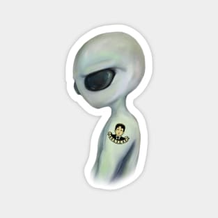 alien tattoo Magnet