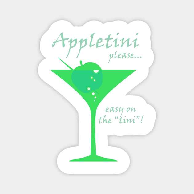 Appletini JD Magnet by Uwaki