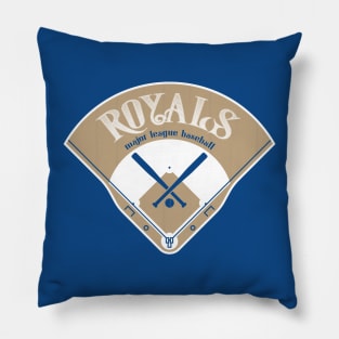 Kansas City Baseball Pillow