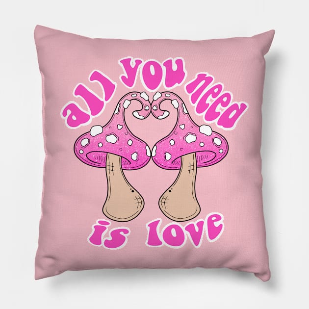 All You Need is Love Pillow by Ur Local Hippie