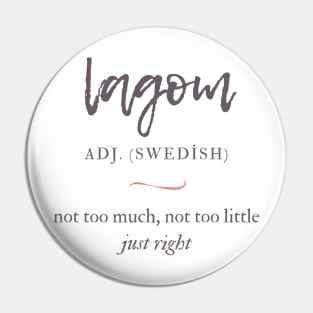 Lagom Pin