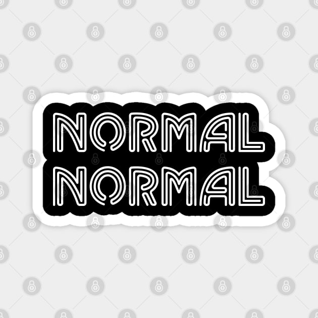 NORMAL NORMAL - IN WHITE - CARNIVAL CARIBANA PARTY TRINI DJ Magnet by FETERS & LIMERS