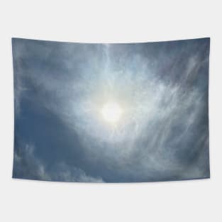 Blue Gray at Dusk Tapestry