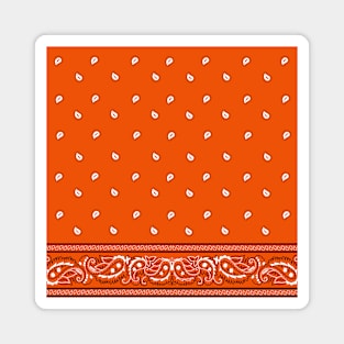 Orange Bandanana Magnet