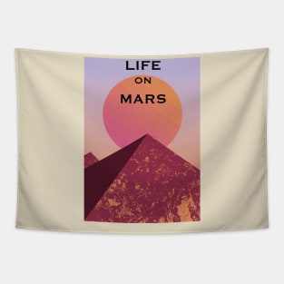Life On Mars Design Tapestry
