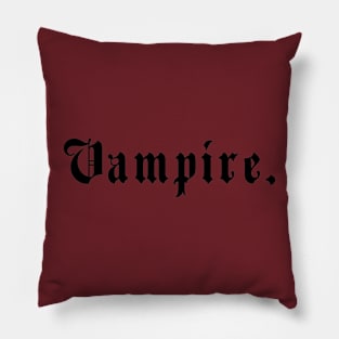 Vampire. Pillow