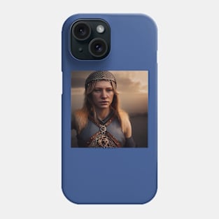 Viking Shield Maiden Phone Case