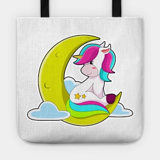 Unicorn with Clouds & Moon Tote