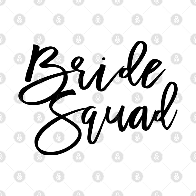 Bride Squad Wedding Bachelorette Party by TheTreasureStash