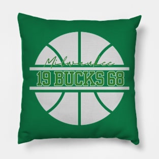 milwaukee bucks Pillow