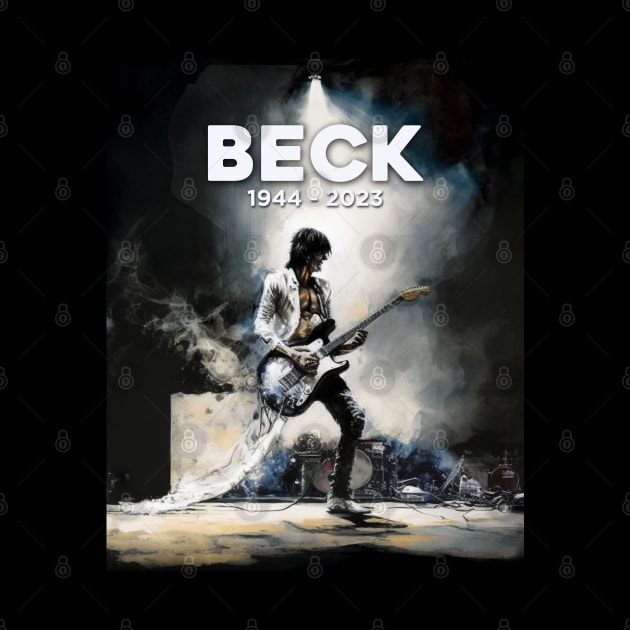 Jeff Beck No 8: Rest In Peace 1944 - 2023 (RIP) by Puff Sumo