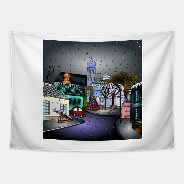 Places 01 (Style:3) Tapestry by luminousstore