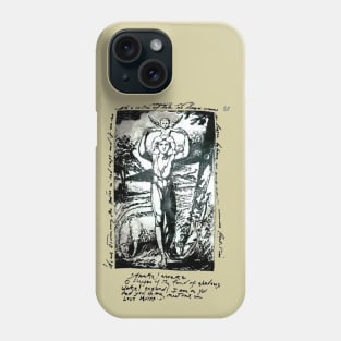 The Shepherd - Awake! Awake! - William Blake Phone Case