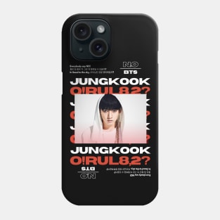 BTS: Jungkook N.O Phone Case