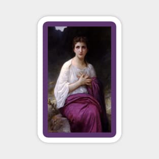 Psyche - William Adolphe Bouguereau Magnet