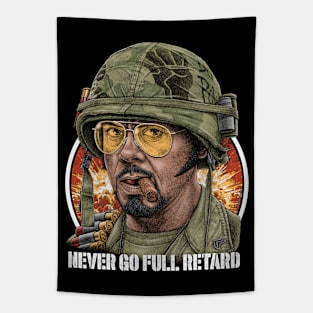 Tropic Thunder, Kirk Lazarus, Cult Classic Tapestry