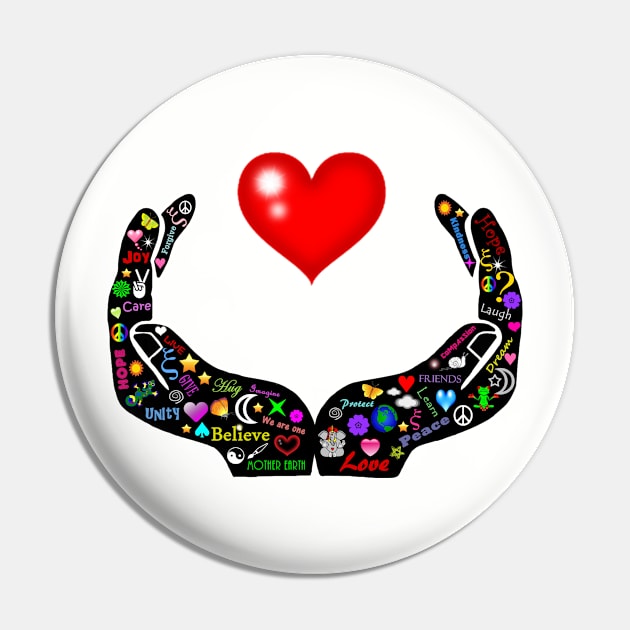 Hands of Love Pin by imphavok