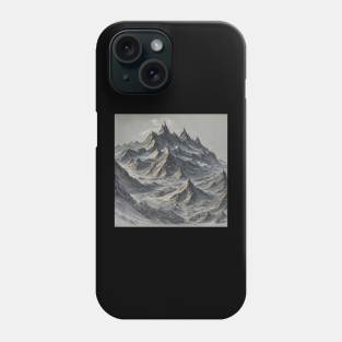 Mountain Since Vintage Retro Rock Wood Fauna Phone Case