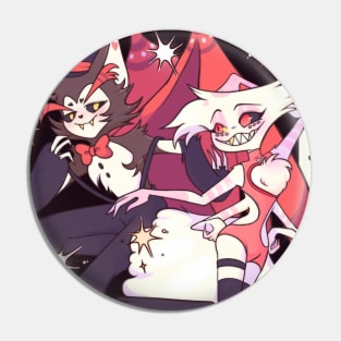 Huskerdust Firework Hazbin Hotel Husk and Angel Dust fanart By Anshiehoop Pin