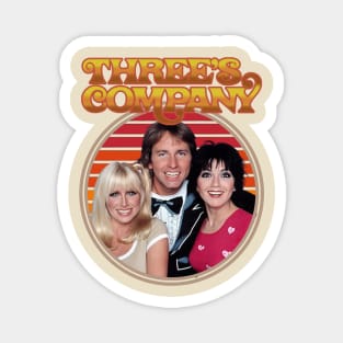 Threes company Magnet