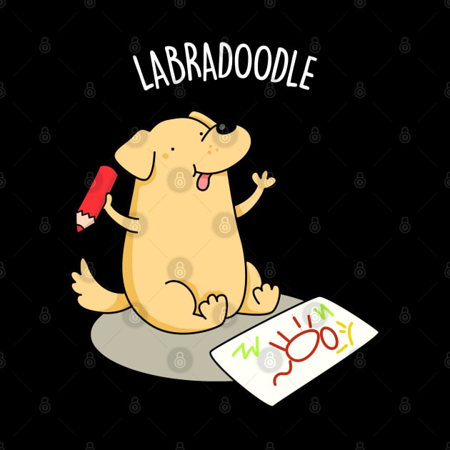 Labradoodle Cute Labrador Dog Pun by punnybone