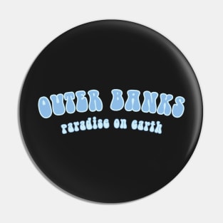 Outer Banks - Paradise On Earth Sticker Pin