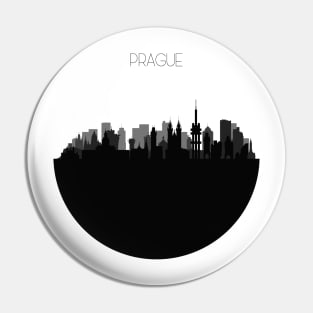 Prague Skyline Pin