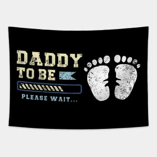 Daddy To Be Fatherhood Baby Announcement Expecting Father Tapestry