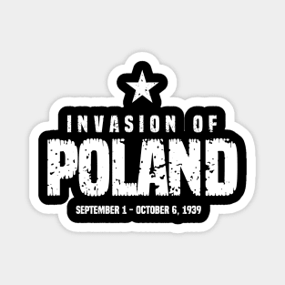 Invasion of Poland WW2 Magnet