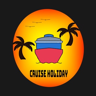 Cruise Summer Vacation Palm tree T-Shirt