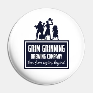 Grim Grinning Brewing Company Hitchhiking Ghosts Pin